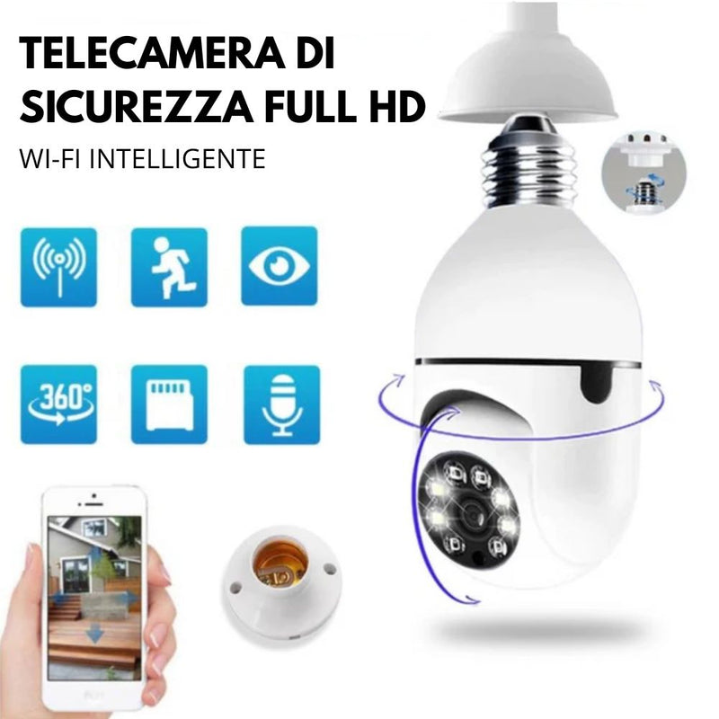 Telecamera di sicurezza Full HD | Wi-Fi intelligente