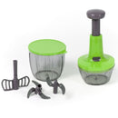 Mini Tritatutto Manuale 2 in 1 - Taglierina e trituratore portatile