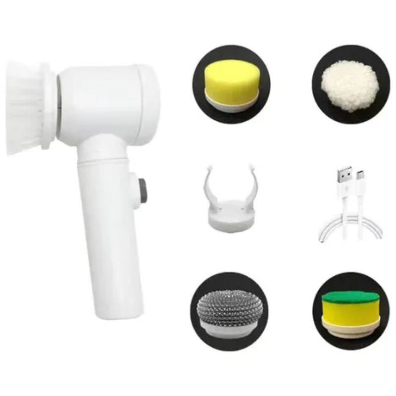 Spazzola Elettrica Portatile 5 in 1