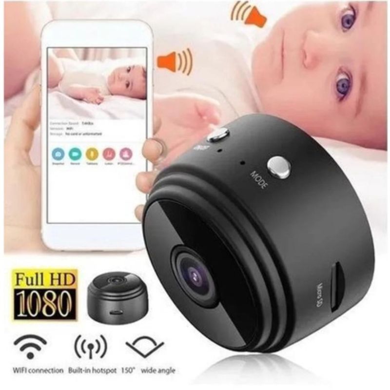 Mini Camera Wi-Fi A9 per Monitoraggio e Sicurezza