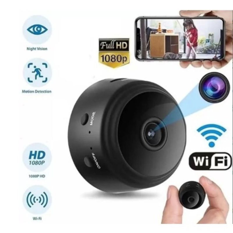 Mini Camera Wi-Fi A9 per Monitoraggio e Sicurezza